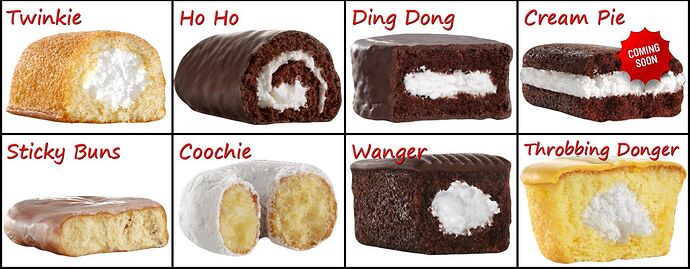 Dirty Cakes from Hostess