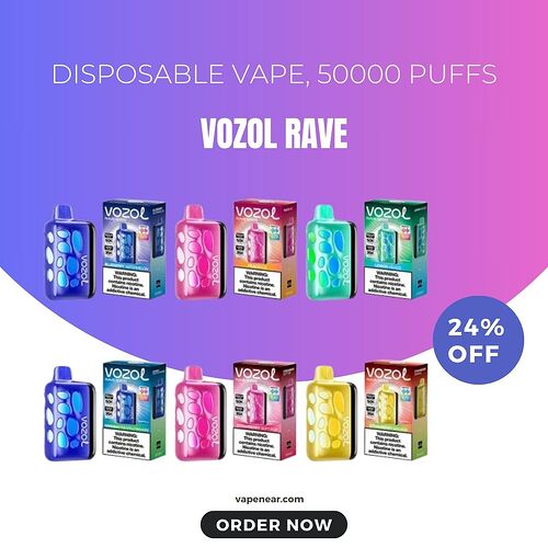 VOZOL RAVE 50K