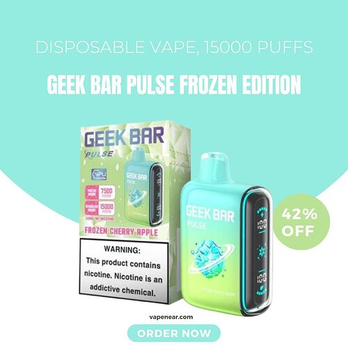 geek bar frozen 15k