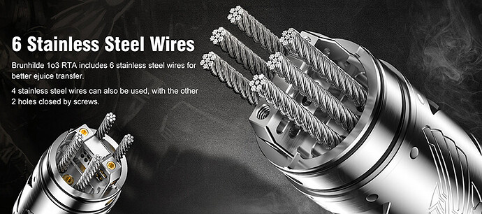 Vapefly_Brunhilde_1o3_RTA_Stainless_Steel_Wires