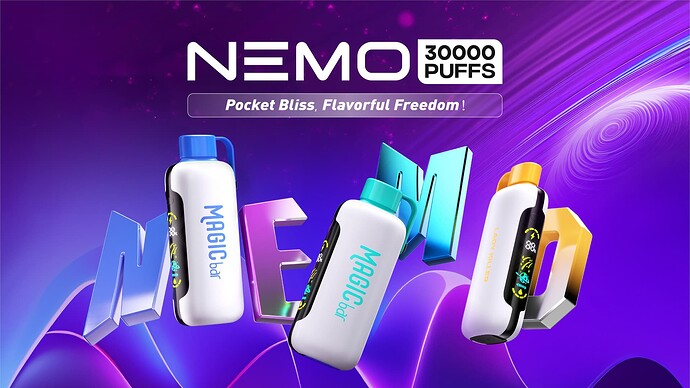 Magic Bar NEMO 30000 PUFFS Disposable Vape