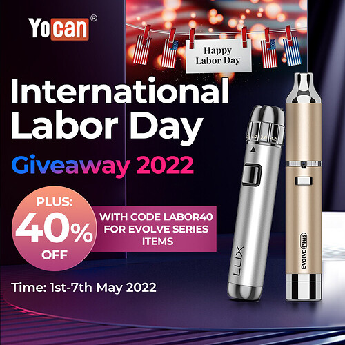 Yocan labor day giveaway