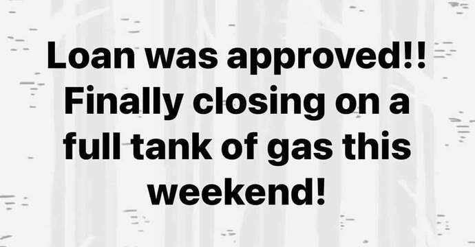 Loan for Gas