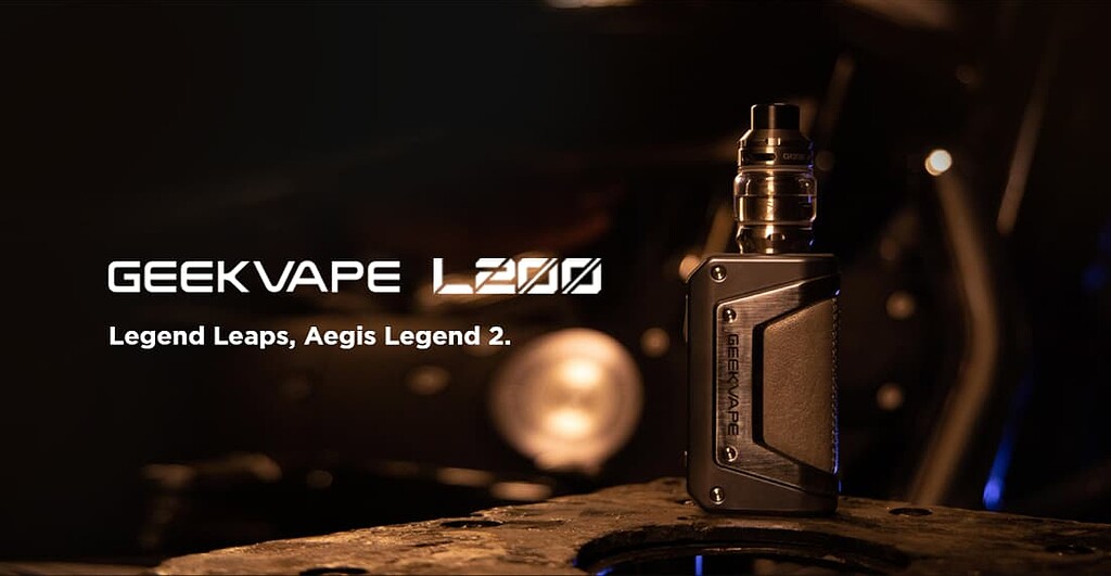 geekvape aegis legend 2 stealth mode Geekvape Aegis Legend 2 Stealth Mode Geekvape L200 Classic (Aegis Legend 2)  Box-Mod Kit main image 1