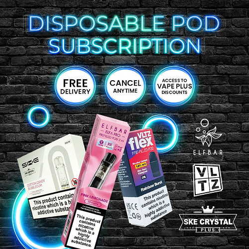 Disposable-pod-subscription-social