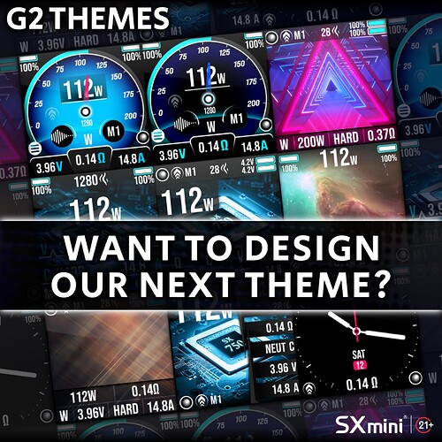 Design the next G2 Theme