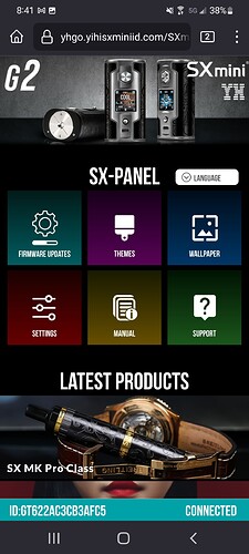 25 Mobile SX-Panel