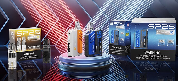 sp2s machine x pod kit product packaging