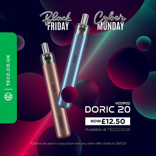 voopoo-doric-20-black-friday