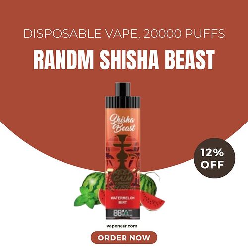 randm shisha 20000