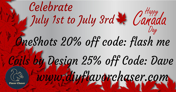 Canada day sale