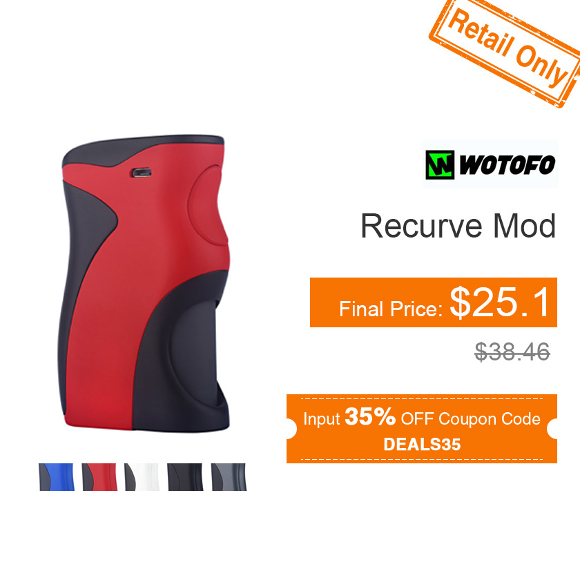 Wotofo Recurve Squonk 80W Mod