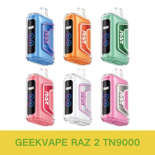 RAZ 2 TN9000 Disposable Vape 5% by Geekvape