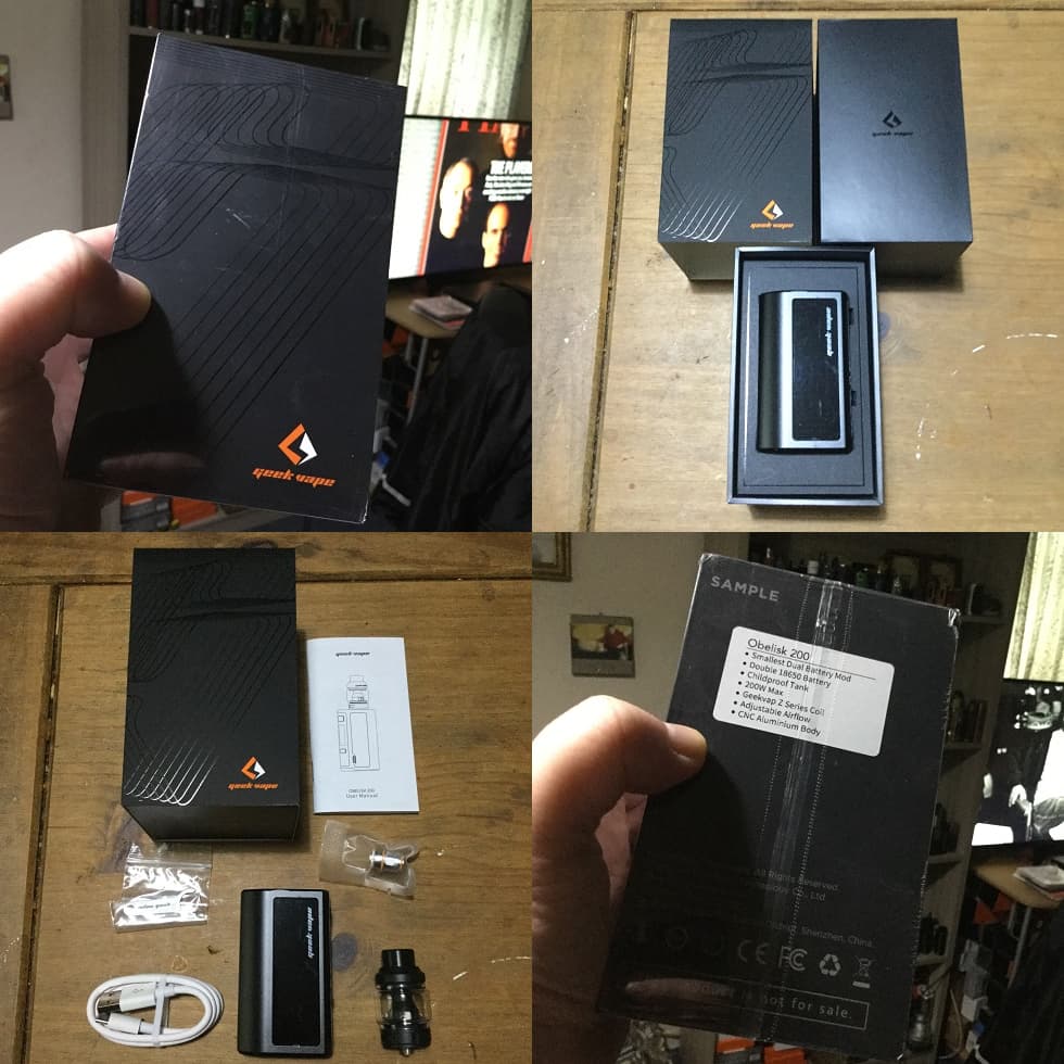 Geekvape Obelisk 200 18650 Kit With Obelisk Tank - Review - Vaping ...